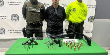 Capturado en Barranquilla alias ‘Álvaro’ por tráfico y porte ilegal de armas de fuego