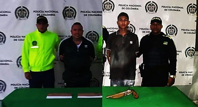 Capturados en Soledad, Barranquilla, por homicidios y porte ilegal de armas