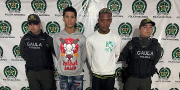 Gaula captura a dos presuntos extorsionistas de ‘Los Pepes’ en Barranquilla