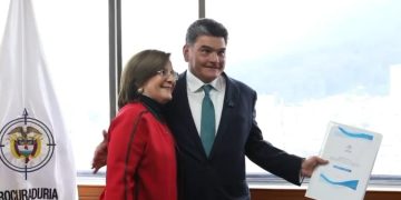 Margarita Cabello y Gregorio Eljach completan transición de mando en la Procuraduría General de la Nación