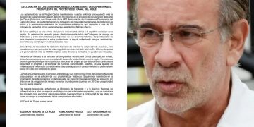 Gobernador del Atlántico expresa preocupación por freno al Canal del Dique