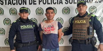 Aprehenden a presunto delincuente de ‘Los Costeños’ tras robo y entrega de panfletos extorsivos en Soledad
