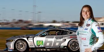 Tatiana Calderón se prepara para las 24H de Daytona