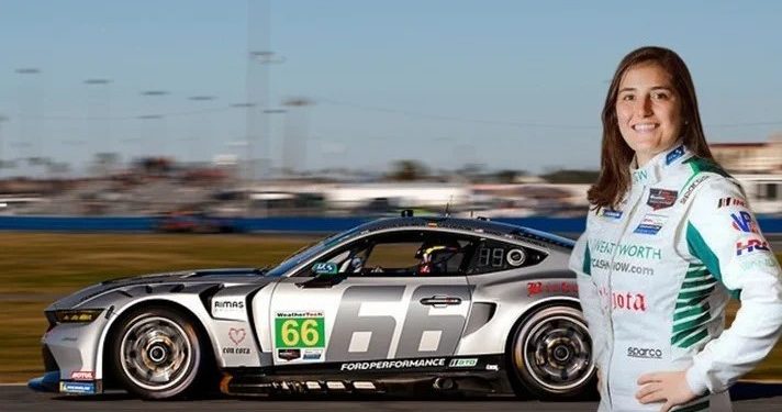 Tatiana Calderón se prepara para las 24H de Daytona