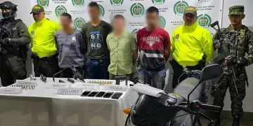 Capturados cuatro presuntos integrantes del Clan del Golfo en Pueblorico, Antioquia: serían responsables de retenes ilegales