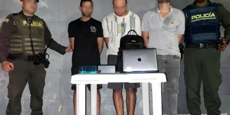 Capturados tres integrantes de ‘Los Rolos’ en Cartagena por hurto