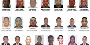 Policía revela el cartel de los delincuentes más buscados en Barranquilla y su área Metropolitana