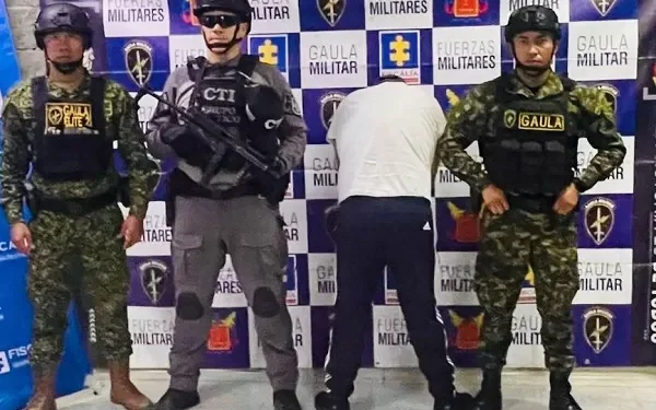 Ejército Nacional y Fiscalía General de la Nación capturan en Bogotá a presunto responsable de lavado de activos al servicio del narcotráfico