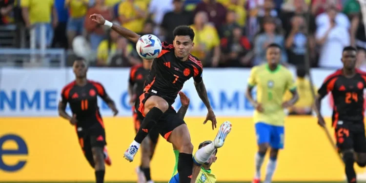 Confirman la sede y la fecha del duelo entre Brasil y Colombia