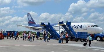 Confusa situación con helicóptero presidencial en el Aeropuerto Los Garzones, casi provoca tragedia en visita del presidente