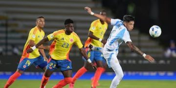 Colombia empata ante Argentina en su debut en el Sudamericano Sub 20