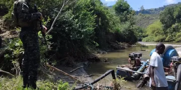 Ejército afecta las rentas de minería ilegal en más de 200 millones de pesos y captura a un sujeto por el presunto delito de explotación ilícita de yacimientos mineros en el Quindío
