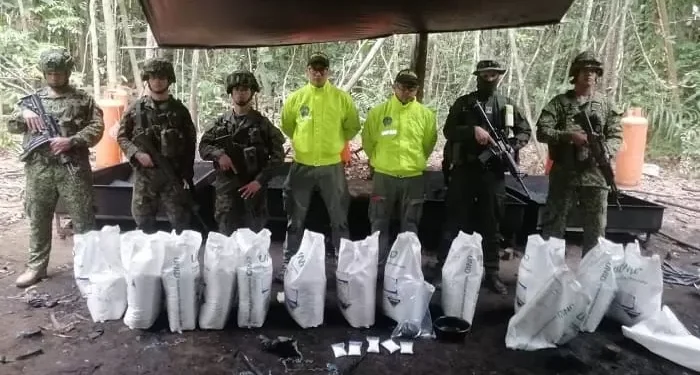 Laboratorio de permanganato de potasio fue destruido en operación del Ejército en el Guaviare