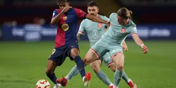 Barcelona y Atlético de Madrid empatan 4-4 en un vibrante partido de Copa del Rey