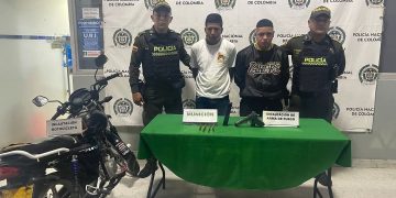 Capturados por porte ilegal de armas en Barranquilla