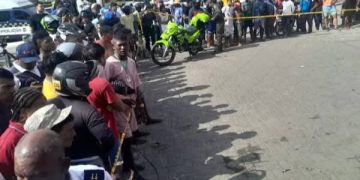 Vía pública cerca del Castillo de San Felipe, escenario de asesinato a plena luz del día