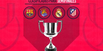 Definidas las semifinales de la Copa del Rey: Barcelona-Atlético y Real Sociedad-Real Madrid