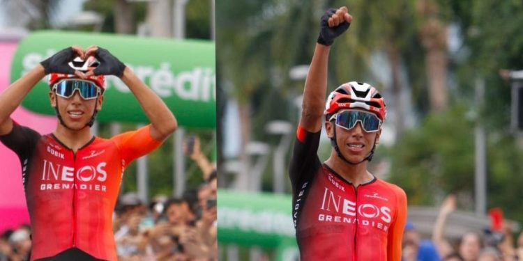 Egan Bernal se corona campeón nacional de ruta en Colombia