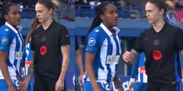 Espanyol condena gesto de Mapi León hacia Daniela Caracas en el derbi ante Barcelona