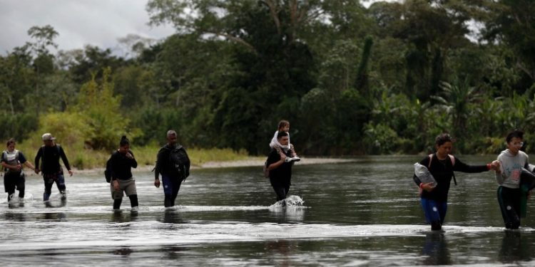 Se redujo notablemente el flujo de migrantes por el Darien en un 94%