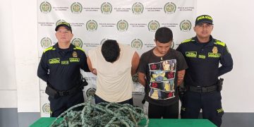 Capturan a dos ciudadanos por vandalismo contra cámaras de foto detección, en Baranoa