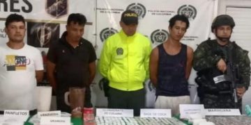 Capturan a tres miembros del ‘Clan del Golfo’ en Valledupar por extorsión y narcotráfico