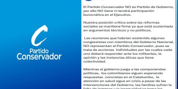 Partido Conservador desautoriza reunión de congresistas con Armando Benedetti y advierte consecuencias disciplinarias