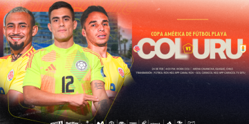 ¡Hoy juega Colombia! Selección Colombia de Fútbol Playa enfrenta a Uruguay en la CONMEBOL Copa América Chile 2025