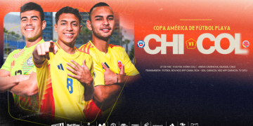 ¡Hoy juega Colombia! La Selección de Fútbol Playa se juega la clasificación en la Copa América