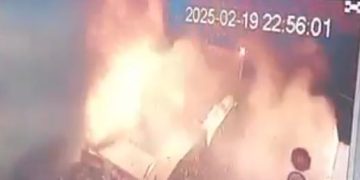 Video: Este fue el momento exacto de la explosión que destruyó peaje en Villa del Rosario
