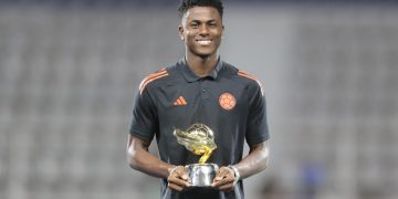 Neiser Villarreal, goleador del Sudamericano Sub-20 