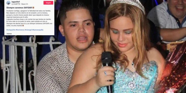 “En esta vida no se pudo mi amor, pero quizás en otra sí”: Hermana de Zair Guette