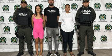 Tres capturados por extorsión digital en Soledad