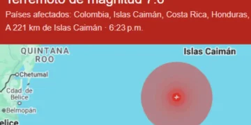 Cancelan alertas de tsunami tras sismo en Islas Caimán