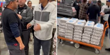 Caos en tiendas de EE.UU. por escasez de huevos: compradores se pelean por el producto