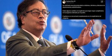 Petro solicita renuncia a su gabinete ministerial y directores de departamentos administrativos