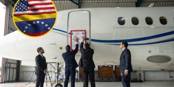 EE.UU. incauta avión venezolano en República Dominicana y Venezuela califica al Secretario Marco Rubio de «ladrón»