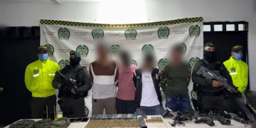 Golpe a la extorsión en Roldanillo, un abatido y cuatro capturados del Clan del Golfo