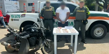 Lo capturan con dinero falso en el kilómetro 14, vía que conduce a la ciudad de Montería