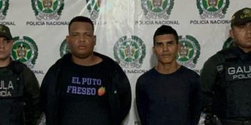 Capturan a dos integrantes de ‘Los Costeños’ por extorsión en Soledad