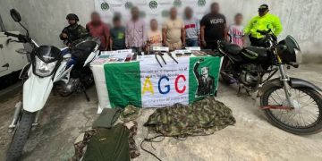 Capturan a ocho integrantes del ‘Clan del Golfo’ en Pivijay, incluyendo a alias ‘Brayan’ y ‘Tomy’