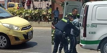 Balacera y captura tras ‘taquillazo’ en Banco de Bogotá del Parque Alegra
