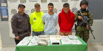 Capturados  por fabricación, tráfico de estupefacientes y extorsión en Barranquilla