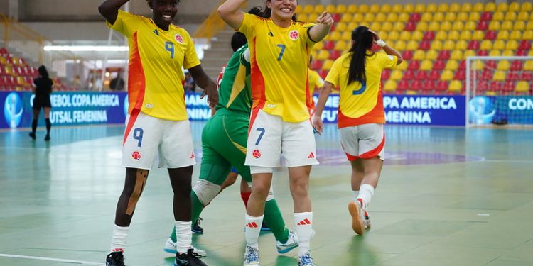 ¡Debut con sabor a victoria de la Selección Colombia Femenina de Futsal!