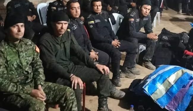 Homicidio en El Plateado impide liberación de policías y oficial del Ejército secuestrados