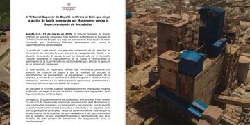 Tribunal Superior de Bogotá ratifica fallo que desestima tutela de Monómeros contra la Superintendencia de Sociedades