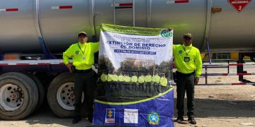 Extinción de dominio a camiones de supuesta red delictiva al servicio del ELN por hurto de combustibles