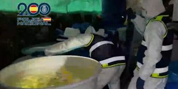 Desmantelan en España red de narcotráfico, 9 son colombianos.