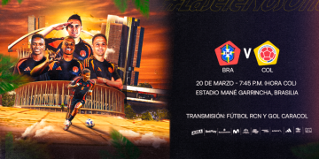 Hoy juega la Selección Colombia con Brasil en el Estadio Mané Garrincha