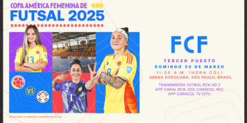 Hoy juega la Selección Colombia Femenina Mayores de Futsal frente a Paraguay  